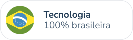 Tecnologia 100% brasileira